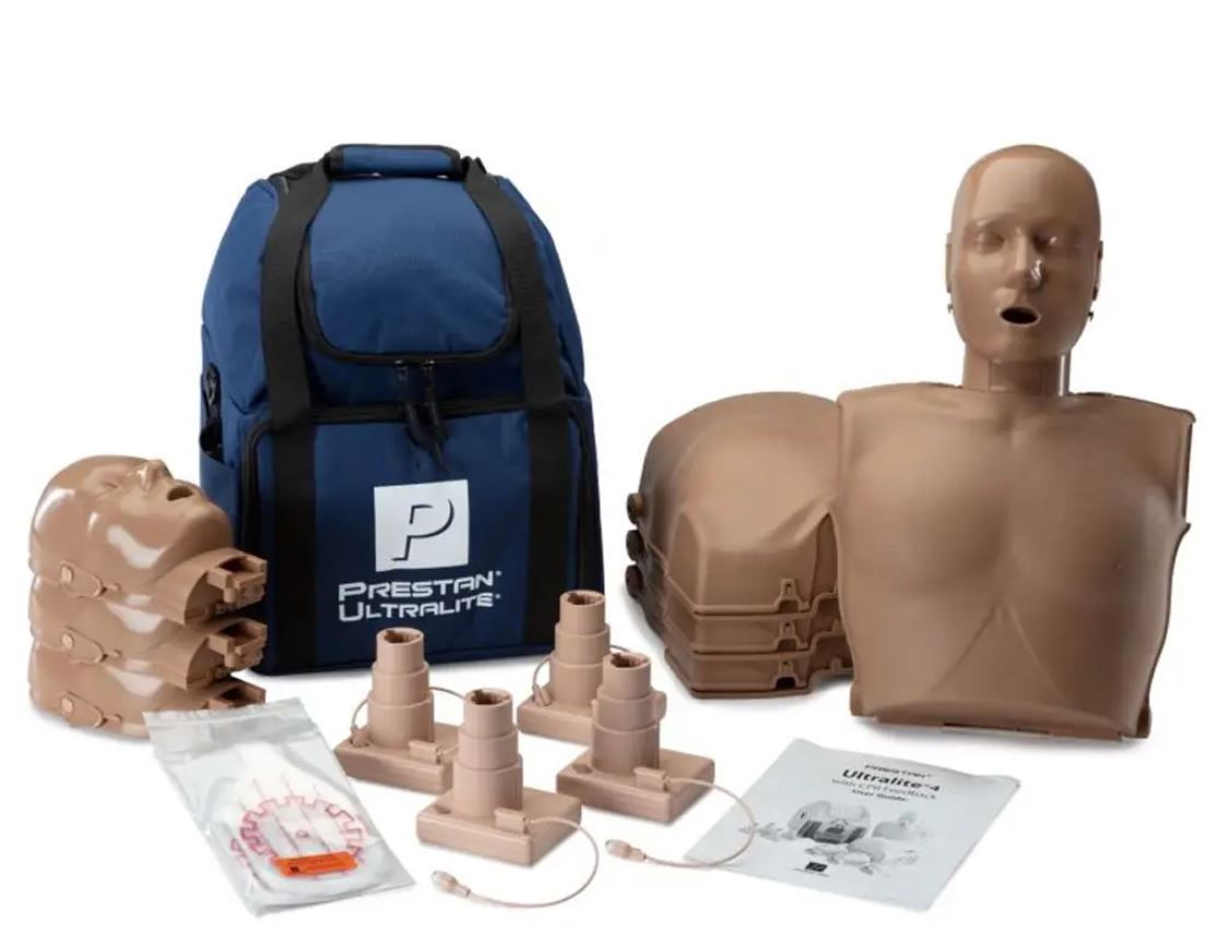 Pack 4 Torsos RCP con monitor luminoso Ultralite™ Prestan®